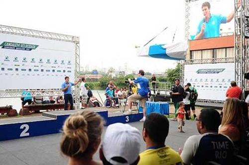 Canoísta esteve em São Paulo durante o Campeonato Brasileiro de Canoagem Velocidade e Paracanoagem / Foto: Divulgação / CBCa